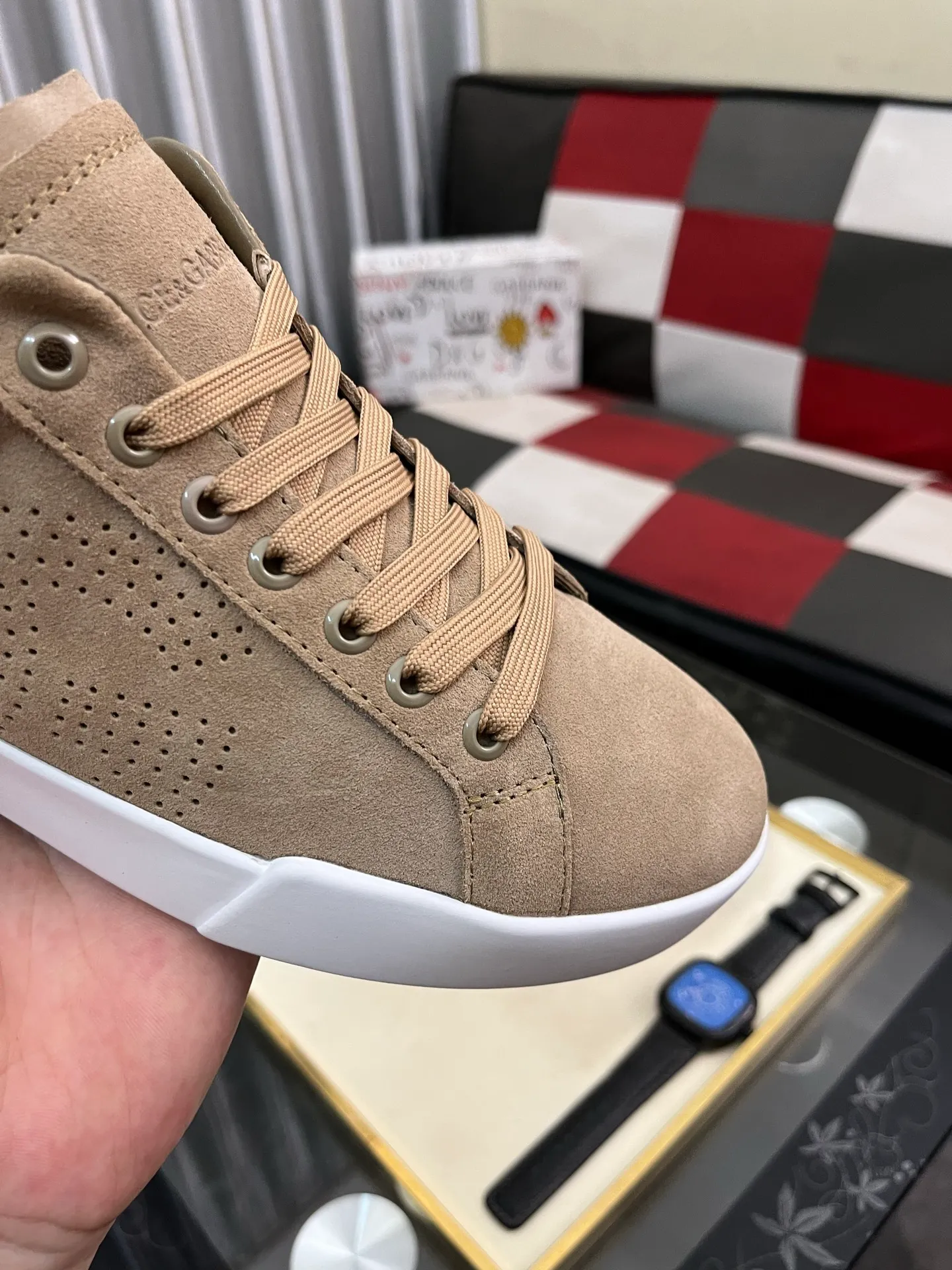 Men's shoes 💰420⌚️⌚️【Dg～】Men's casual shoes 2025z cabinet sales simultaneously 🔶Size: 35-46#️⃣ 🔷1 color🔜The upper is made of multi-material splicing ➕Genuine leather lining, comfortable and breathable, sole: original comfortable and wear-resistant outsole, ⚠️real thing📱photographed🎬real thing is better📢📢📢